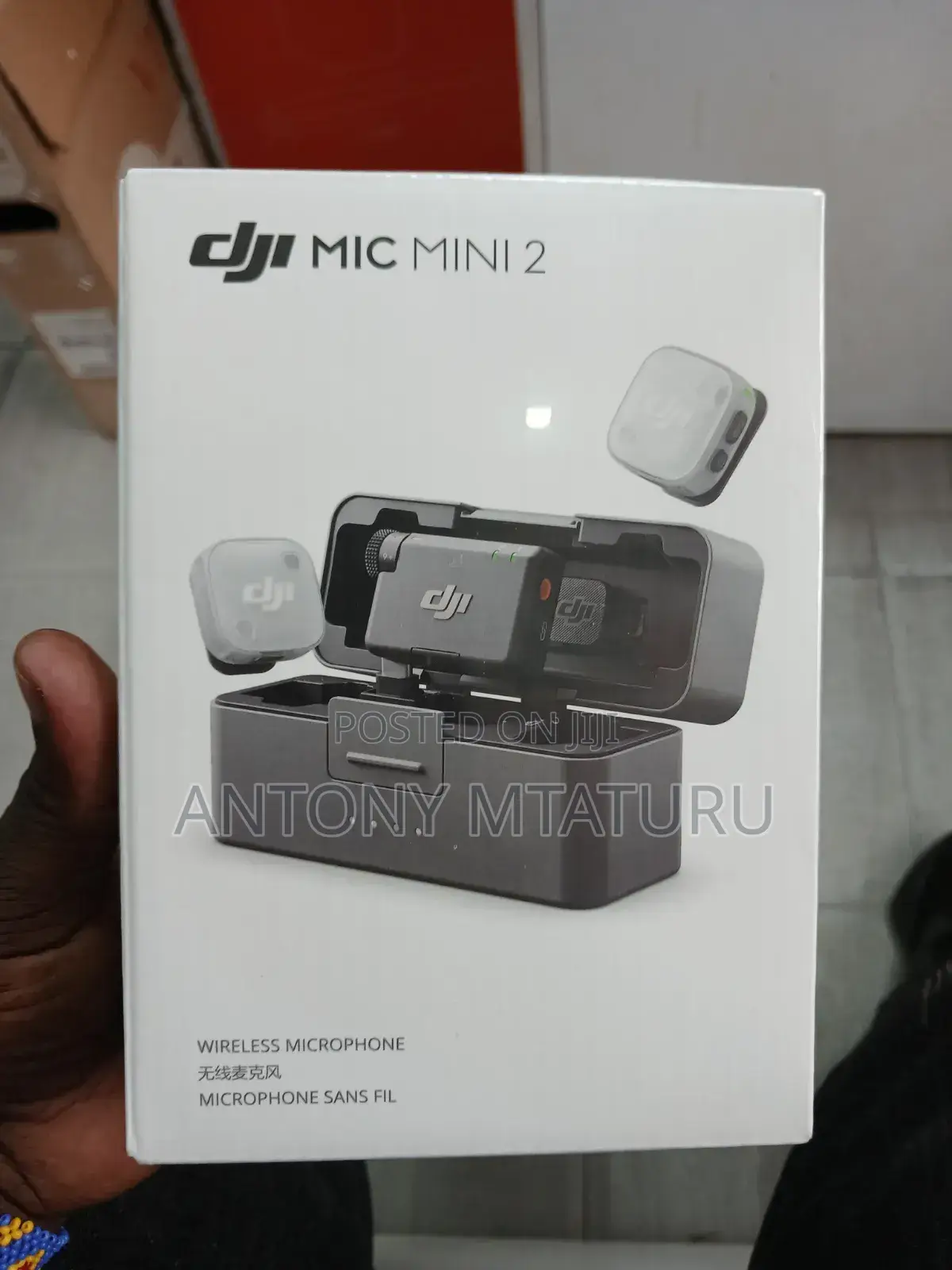 DJI Mic Mini 2 (2 TX + 1 RX + Charging Case)