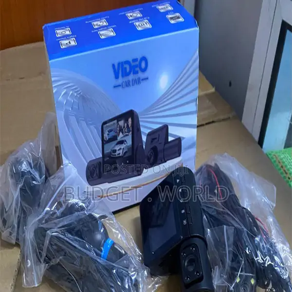 G50 Triple Camera Dash Cam – 3-Way Full Hd Vehicle Recorder