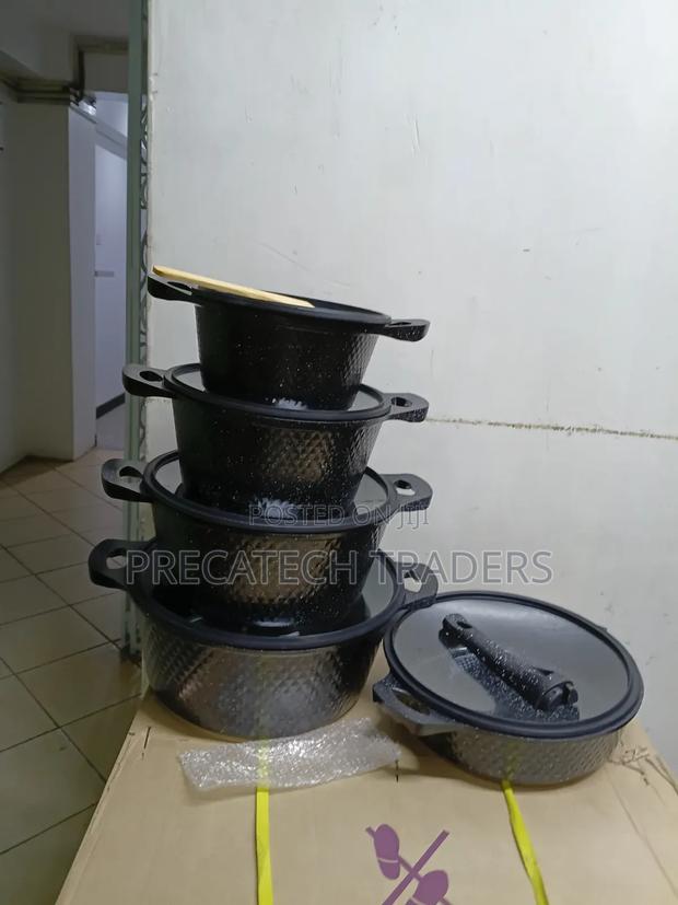 Bosch Cookware Heavy Duty 10PCS Kitchen Cooking Pot Set