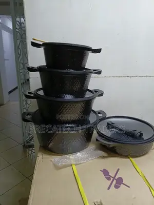 Bosch Cookware Heavy Duty 10PCS Kitchen Cooking Pot Set