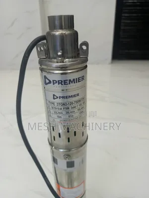Permier 3tgn2-120-750w/72v DC Solar Submersible Water Pump