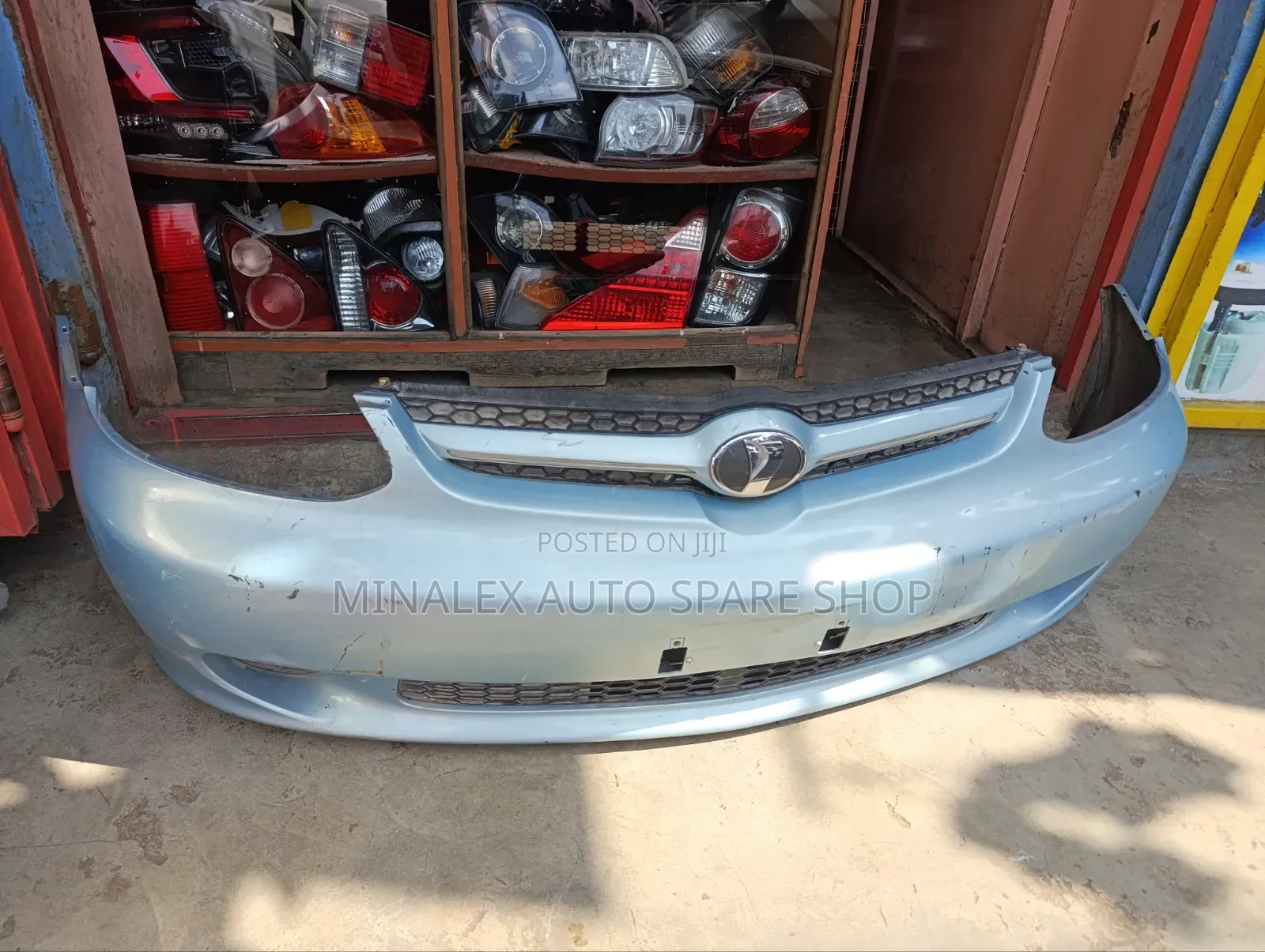 Toyota Platz Front Bumper 2005 Complete With Grill