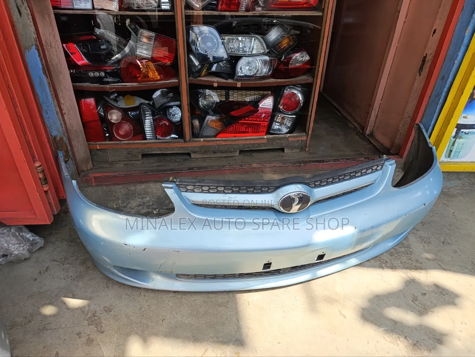Toyota Platz Front Bumper 2005 Complete With Grill