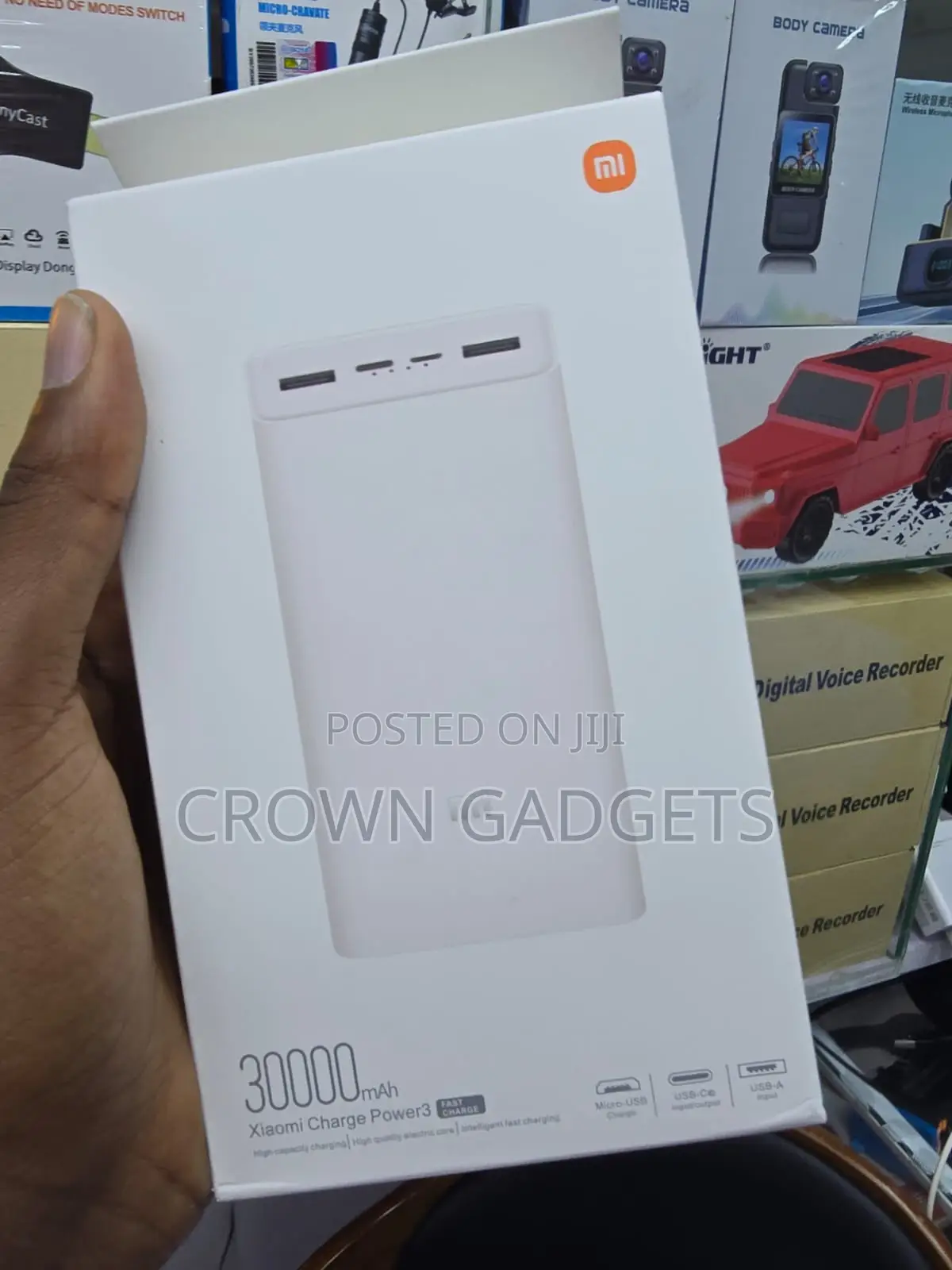 30000mAh Xiaomi Portable Charger With USB-C Dual USB