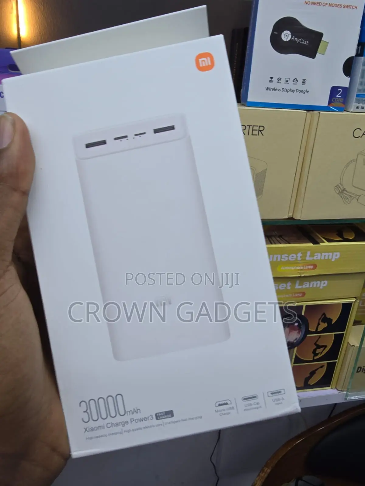 30000mAh Xiaomi Portable Charger With USB-C Dual USB