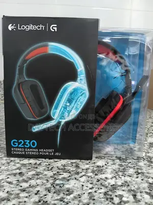 Logitech G230 Black and Red Over the Ear Gaming Headset