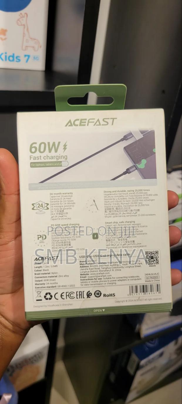 USB-C to USB-C Charging Data Cable-Acefast C9.03 - thumbnail 3