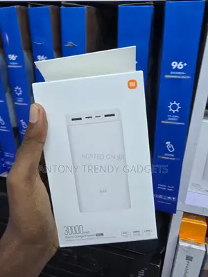 Xiaomi 30000mAh High Capacity Power Bank for Phones Tablets