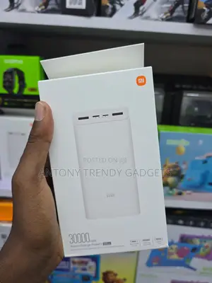 Xiaomi Power Bank 30000mAh With Type-C Dual USB Outputs