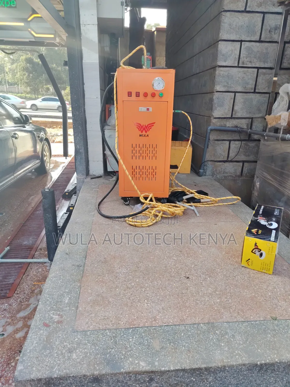 Car Wash and Detailing Centers High Pressure Steam Machine Sunshine