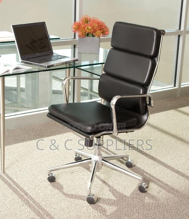 Ergonomic PU Leather Computer Chair