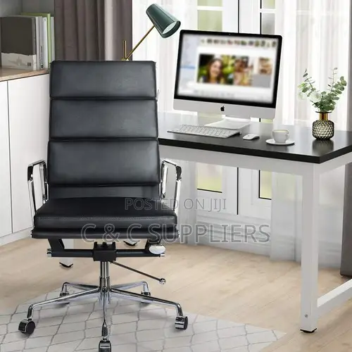 Ergonomic PU Leather Computer Chair