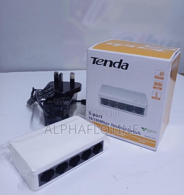 Tenda Plug and Play 5-Port 10/100mbps Desktop Switch
