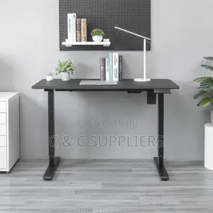 Black Electric Sit Stand Lifting Desk-120cm