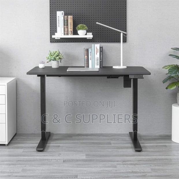 Black Electric Sit Stand Lifting Desk-120cm