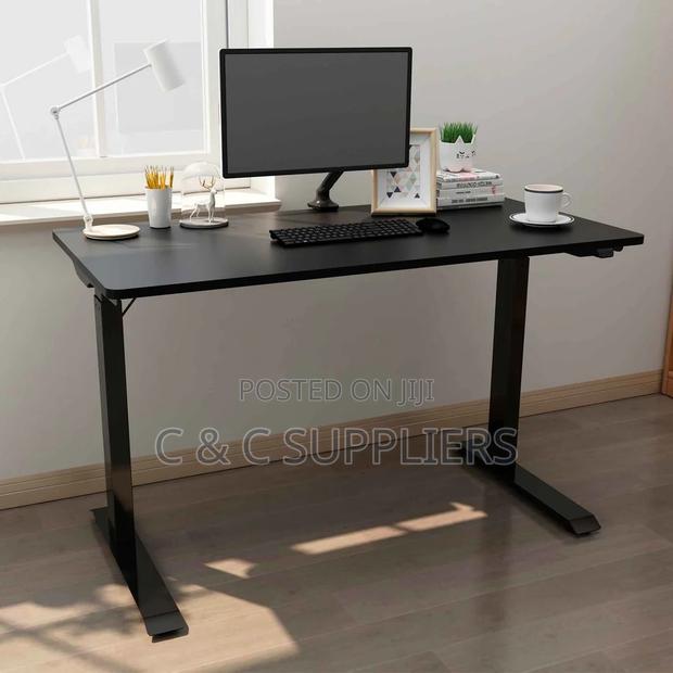 Black Electric Sit Stand Lifting Desk-120cm - thumbnail 2