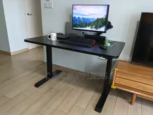 Black Electric Sit Stand Lifting Desk-120cm