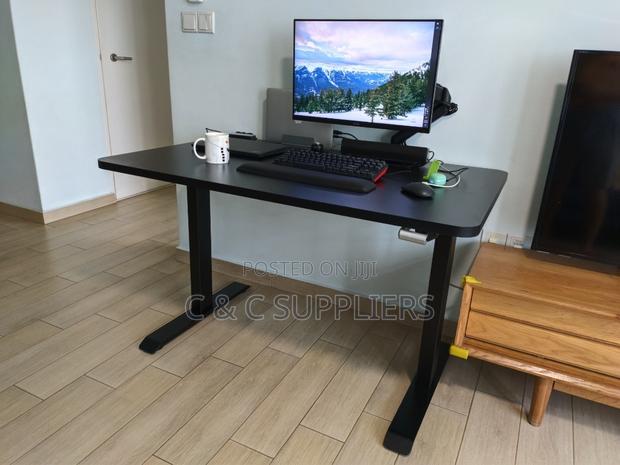 Black Electric Sit Stand Lifting Desk-120cm - thumbnail 3