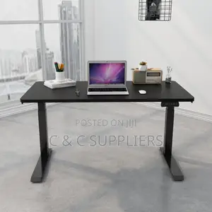 Black Electric Sit Stand Lifting Desk-120cm