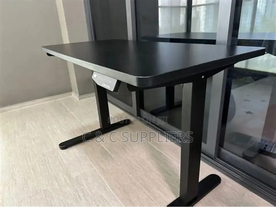 Black Electric Sit Stand Lifting Desk-120cm