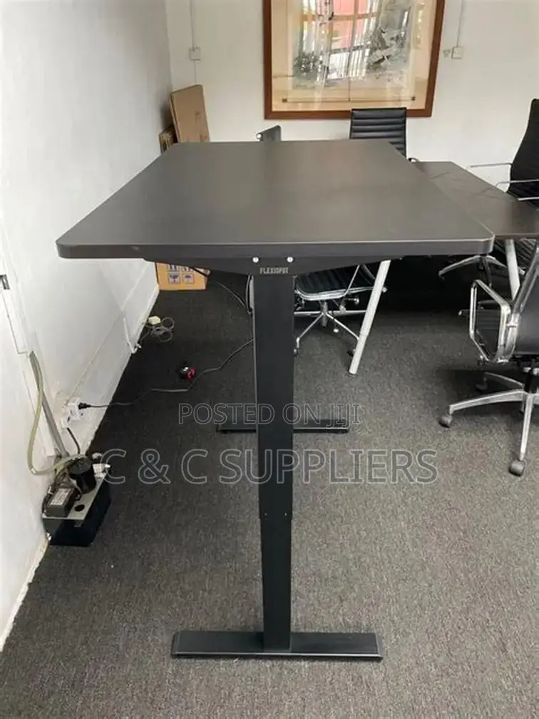 Black Electric Sit Stand Lifting Desk-120cm
