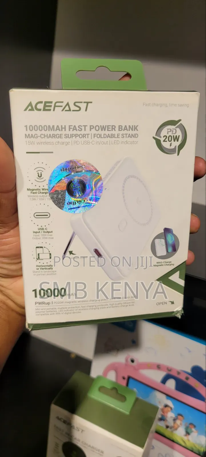 Acefast PD 20W Magnetic Wireless Charging Powerbank 10,000mah-M6