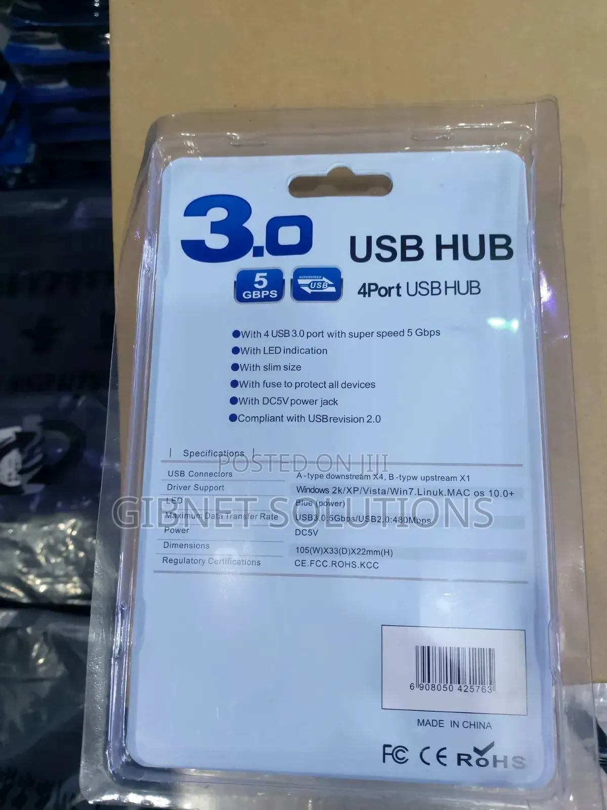 USB 4 Ports Hub