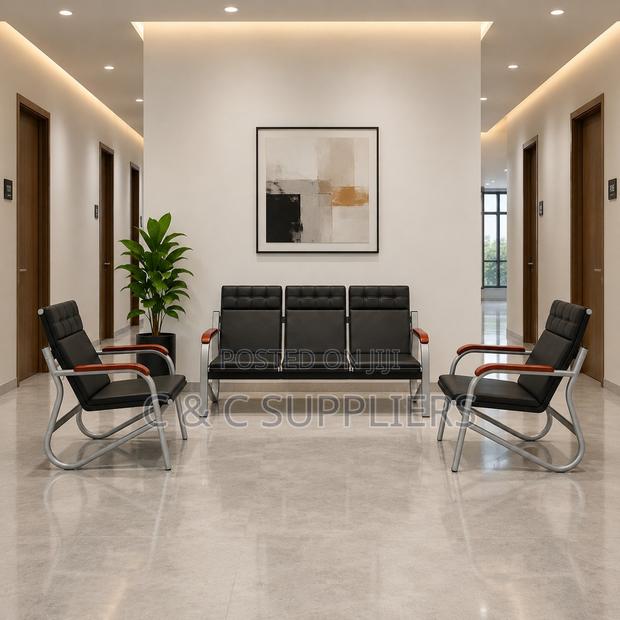 5-Seater Imported Leather Sofa Set