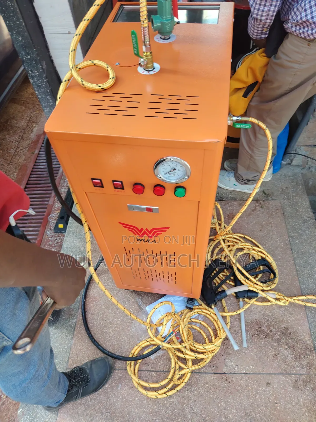 Faster Heating Heavy Duty Vehicle Steam Washer Machine Sunshine