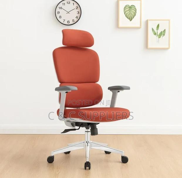 Modern Fabric Ergonomic Adjustable Chair