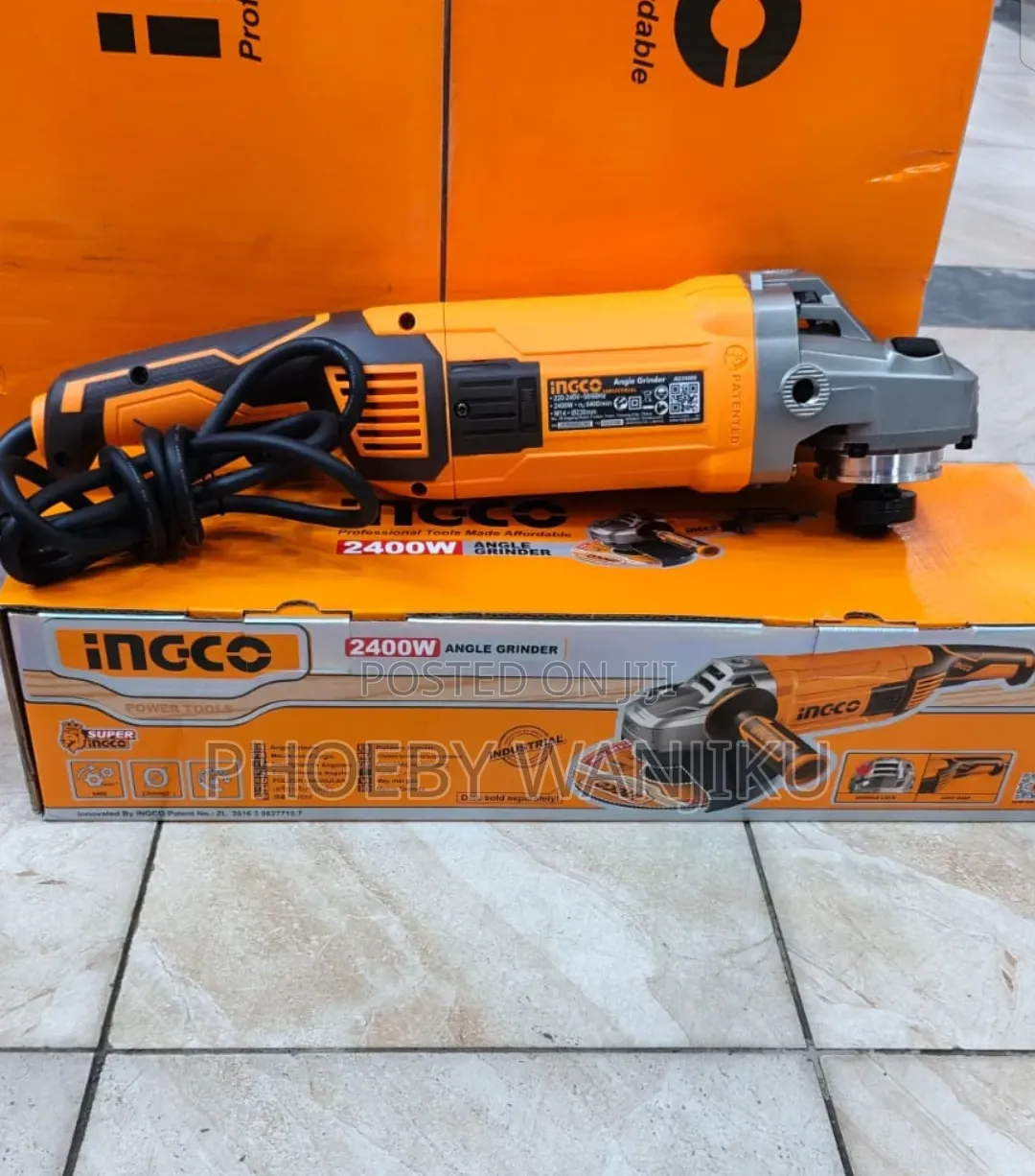 Electric Angle Grinder/Ingco Angle Grinder 2400watts