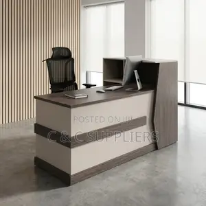 Modern Office Reception Desk-2400mm