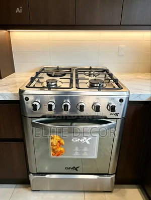 Gnix 3+1 Standing Cooker (60×60) – Electric Oven | Cas