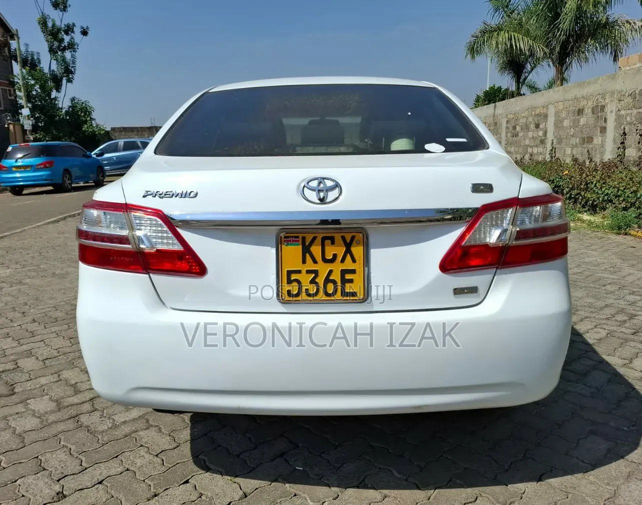 Toyota Premio 2012 White