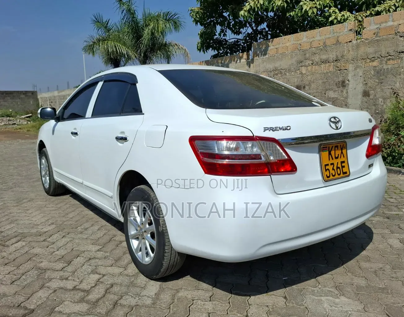 Toyota Premio 2012 White