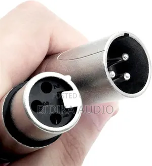 3 Pin XLR Connector Audio Plug