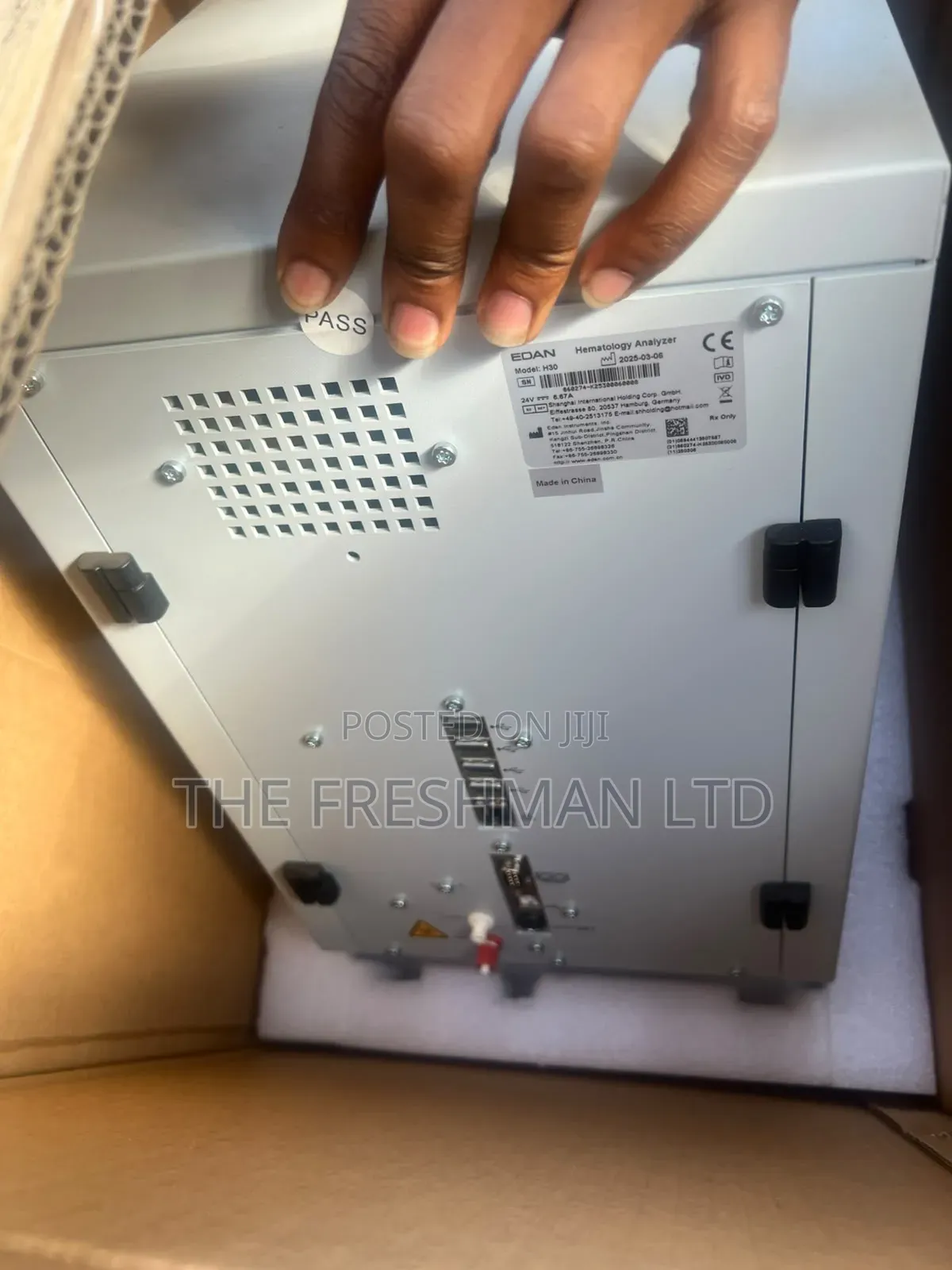 Edan H30 Pro Auto Hematology Analyzer