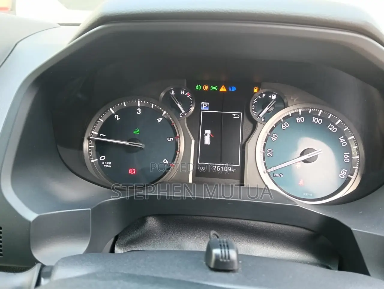 Toyota Land Cruiser Prado 2.8 2019 Black