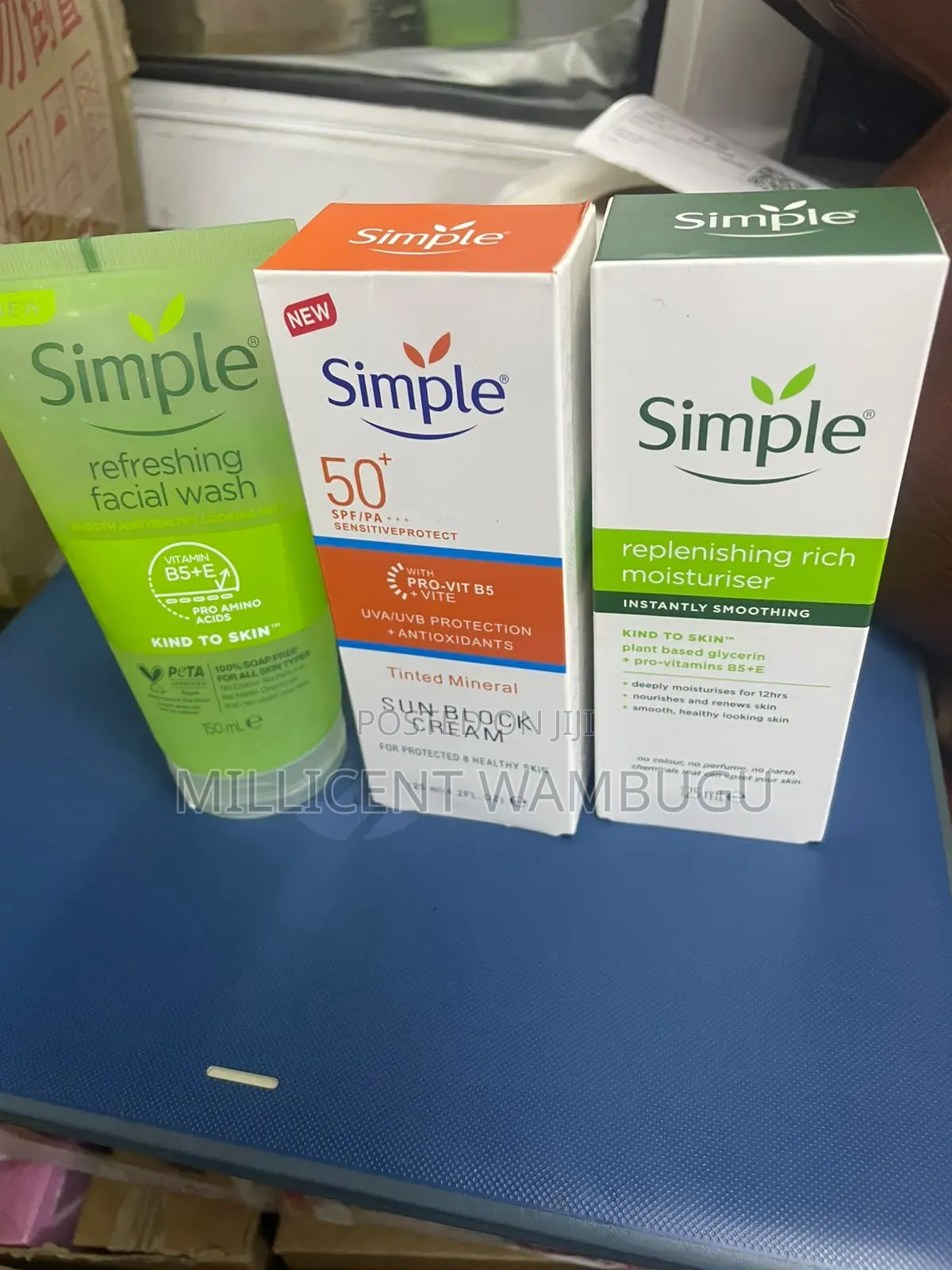 Simple Sunscreen Spf50 for Sensitive Skin