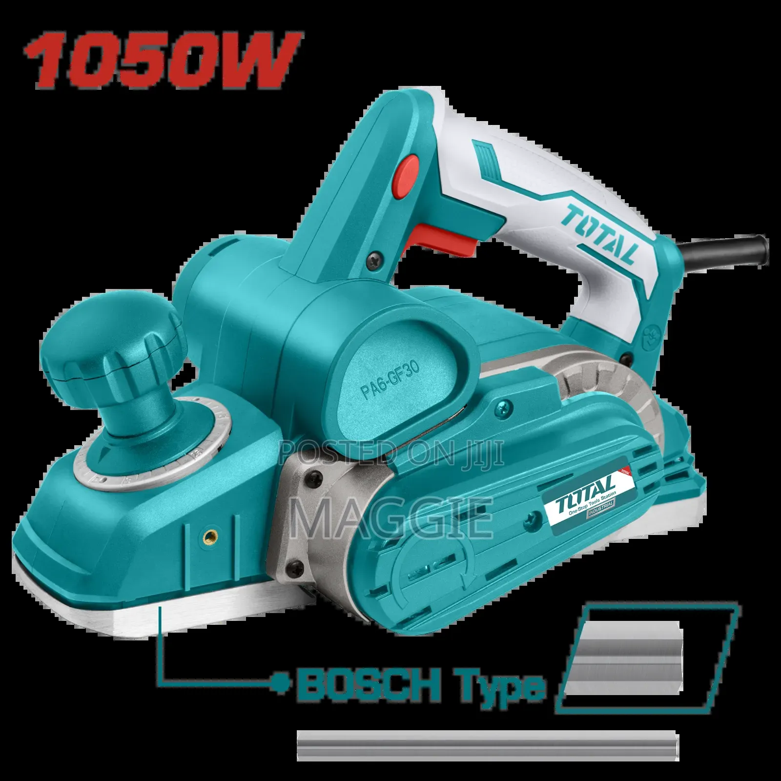 Heavy Duty 1050W Electric Planer