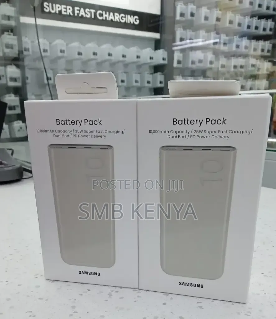 Samsung 25watts Superfast Powerbank.