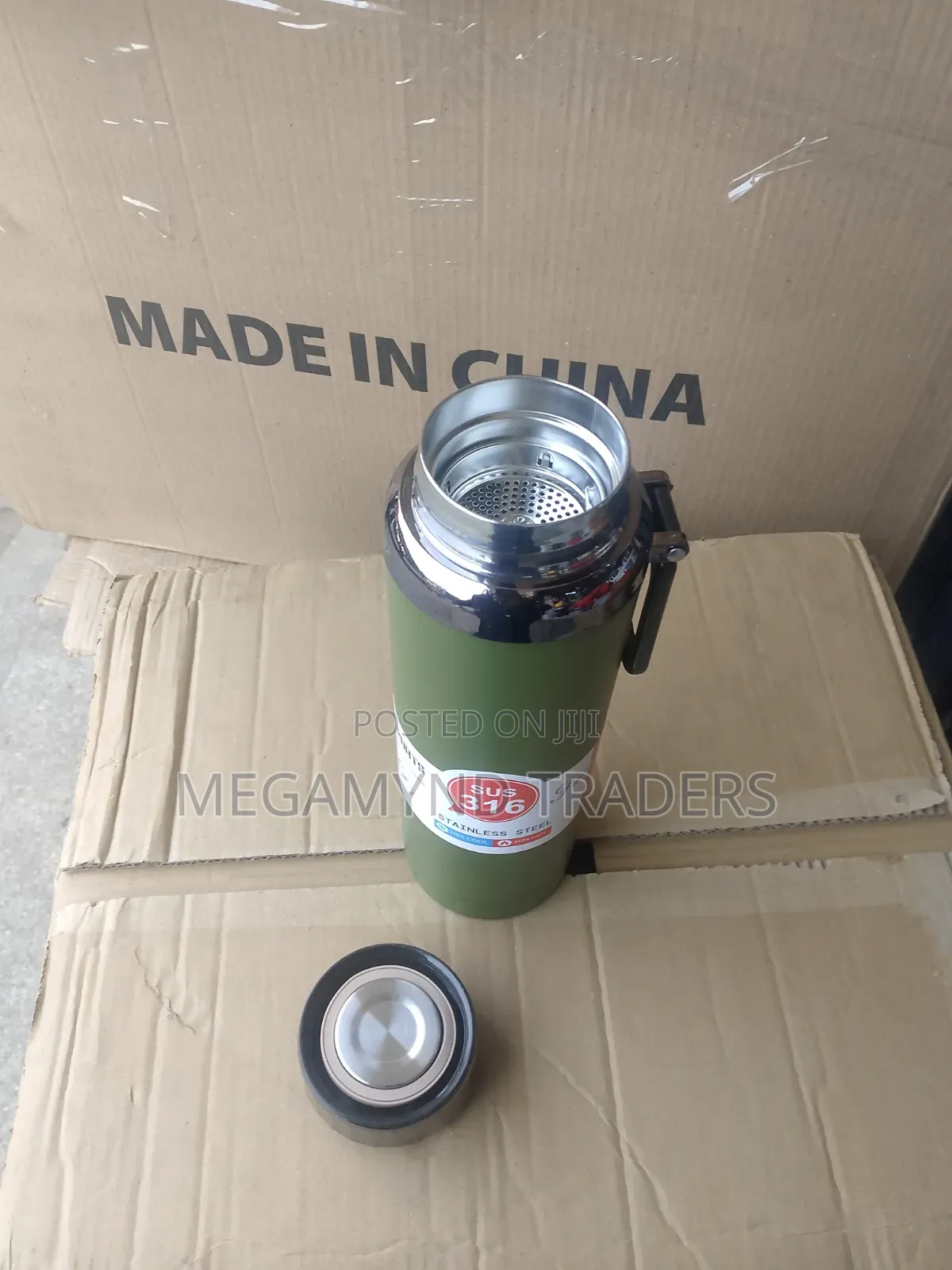 1 LTR Stainless Steel Flask / Travel Flask
