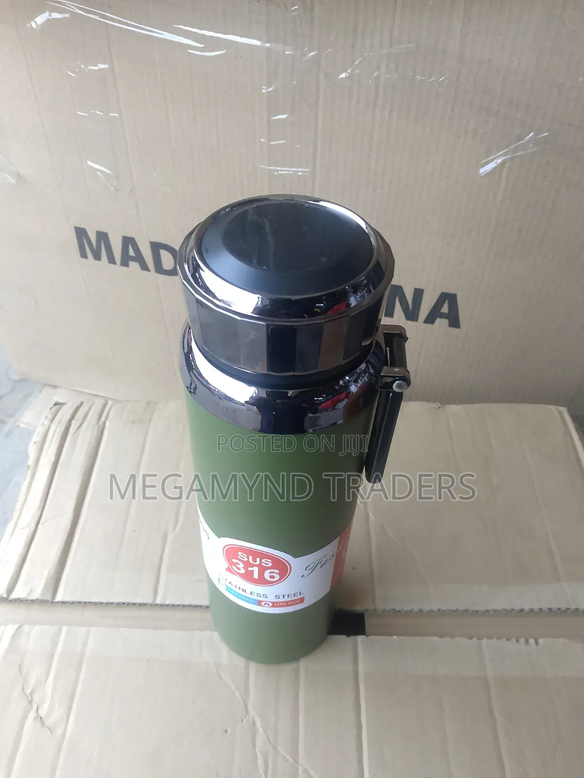 1 LTR Stainless Steel Flask / Travel Flask