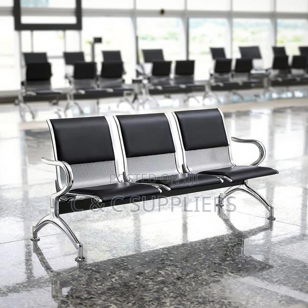 3-Seater Semi Padded Waiting Bench