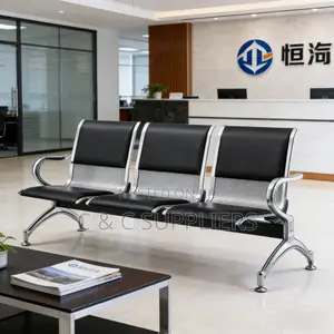 3-Seater Semi Padded Waiting Bench