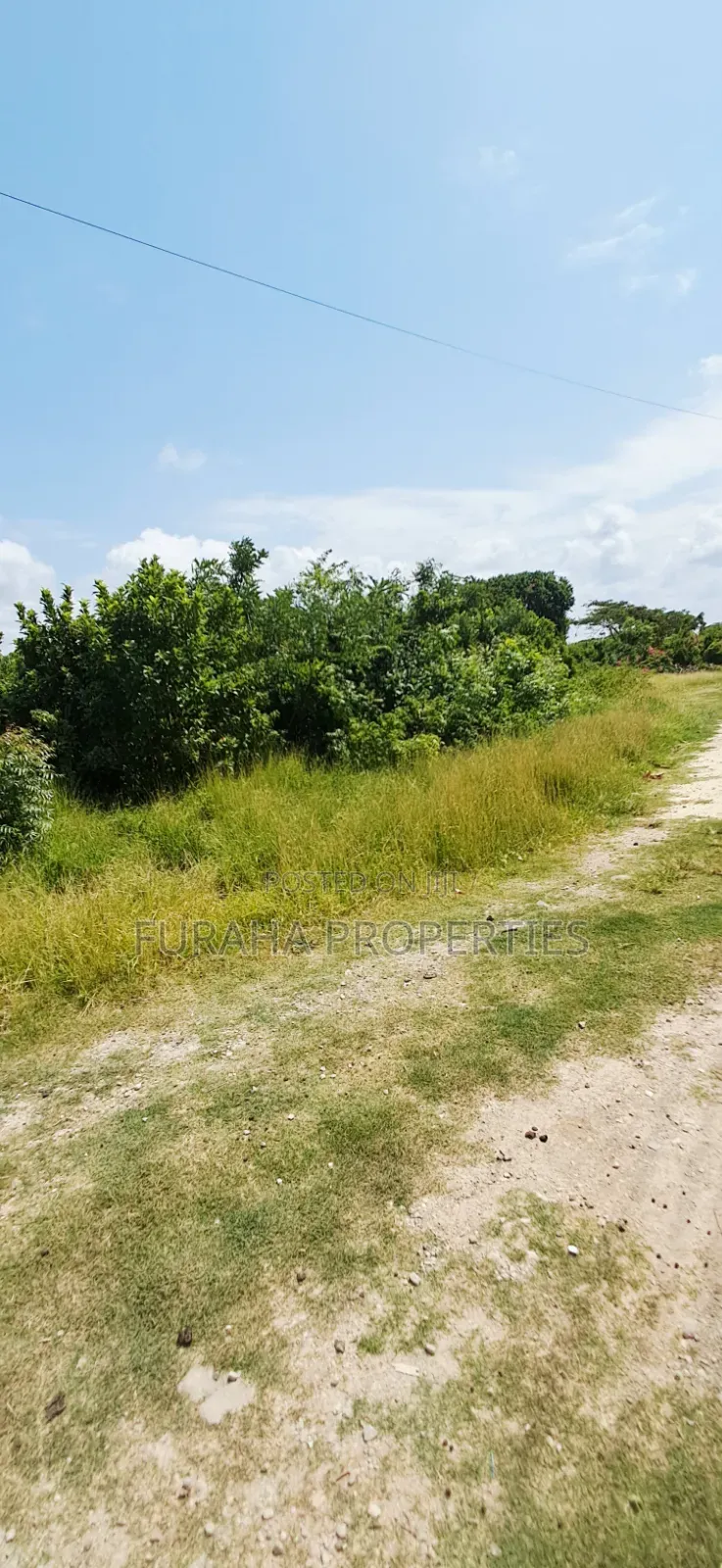 For Sale 2 Acres at the 2nd Raw Beach Shanzu