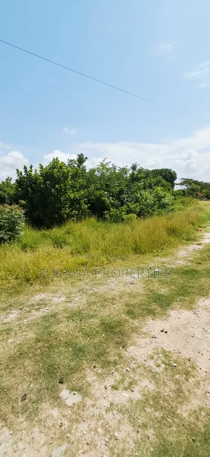 For Sale 2 Acres at the 2nd Raw Beach Shanzu