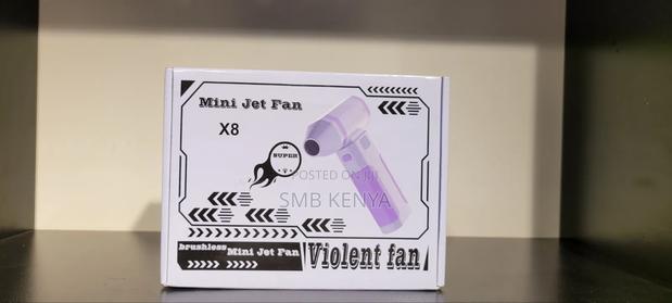X8 Mini Jet Fan Rechargeable Turbo Air Duster Cooling Fan - thumbnail 2