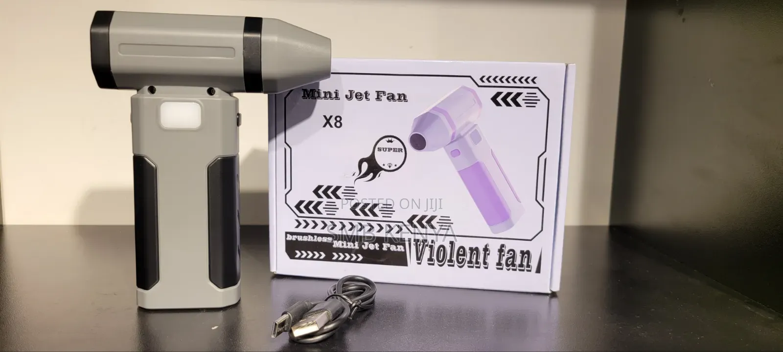 X8 Mini Jet Fan Rechargeable Turbo Air Duster Cooling Fan