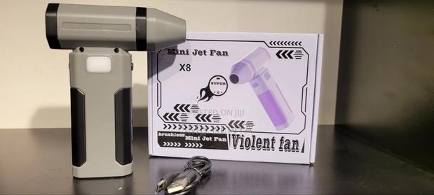 X8 Mini Jet Fan Rechargeable Turbo Air Duster Cooling Fan - thumbnail 6